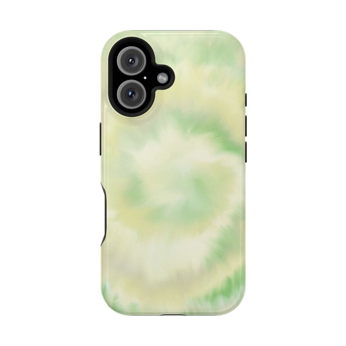 Lime Tie Dye iPhone Case
