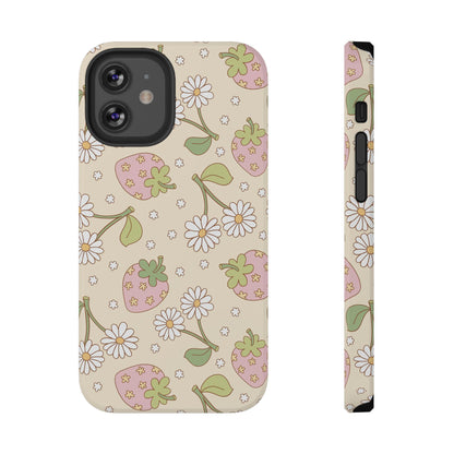 Strawberry Cream iPhone Case