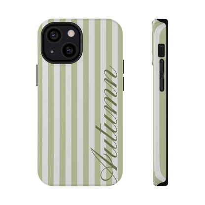 Personalized Green Beau iPhone Case