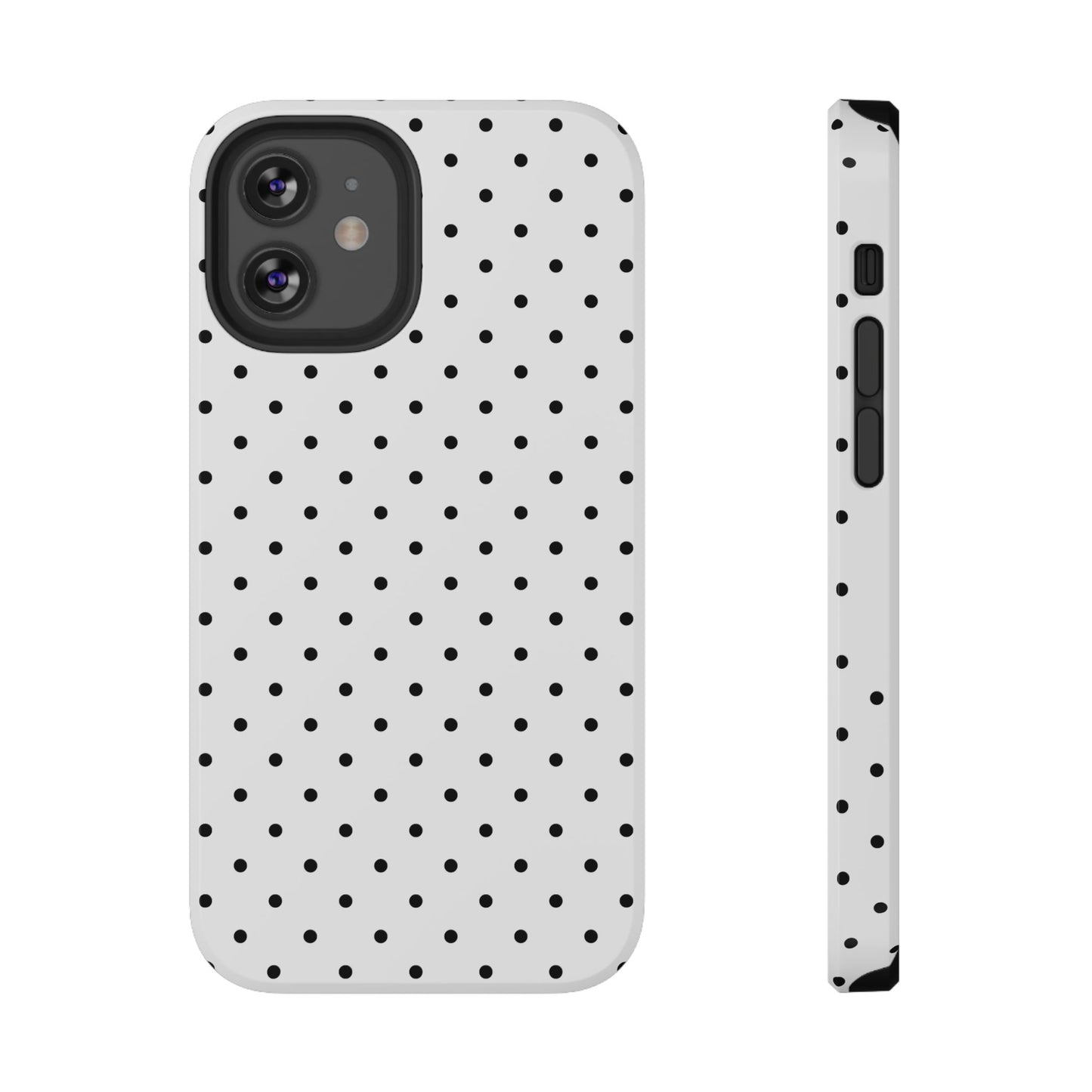 Black Mini Dots iPhone Case