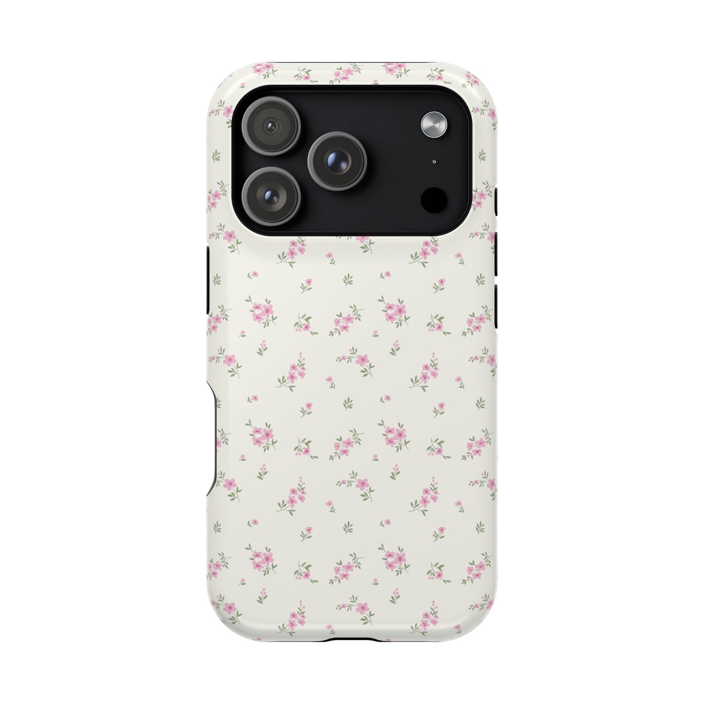 Blush Ditsy Flowers iPhone Case