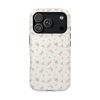Blush Ditsy Flowers iPhone Case