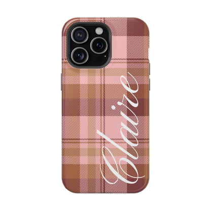Custom Honey Plaid iPhone Case