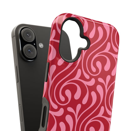 Cherry Paisley iPhone Case