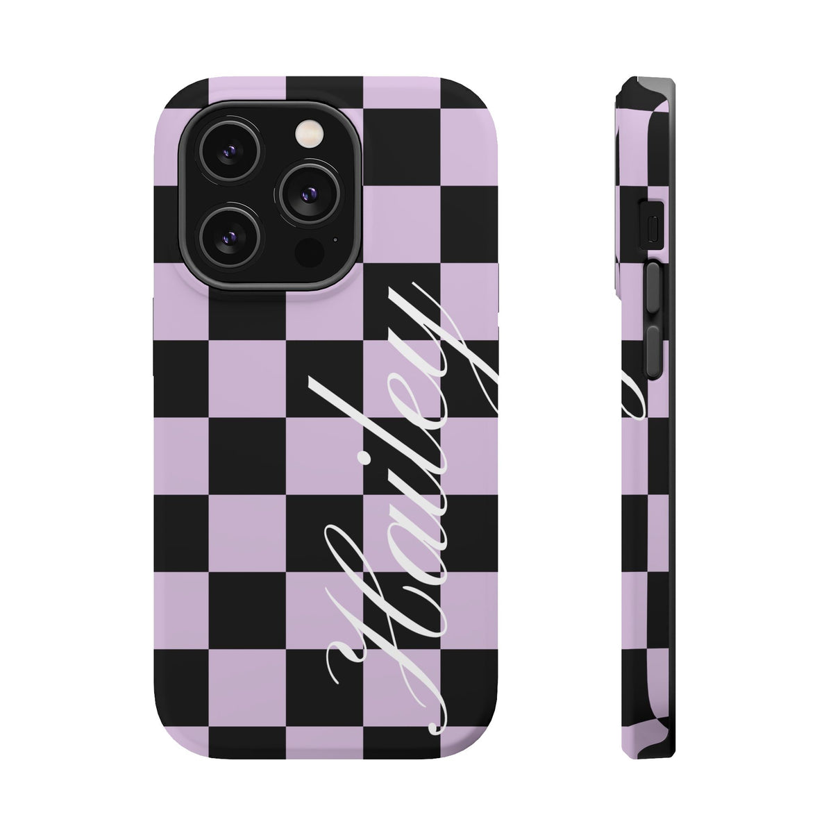 Custom Witchy Checkered iPhone Case