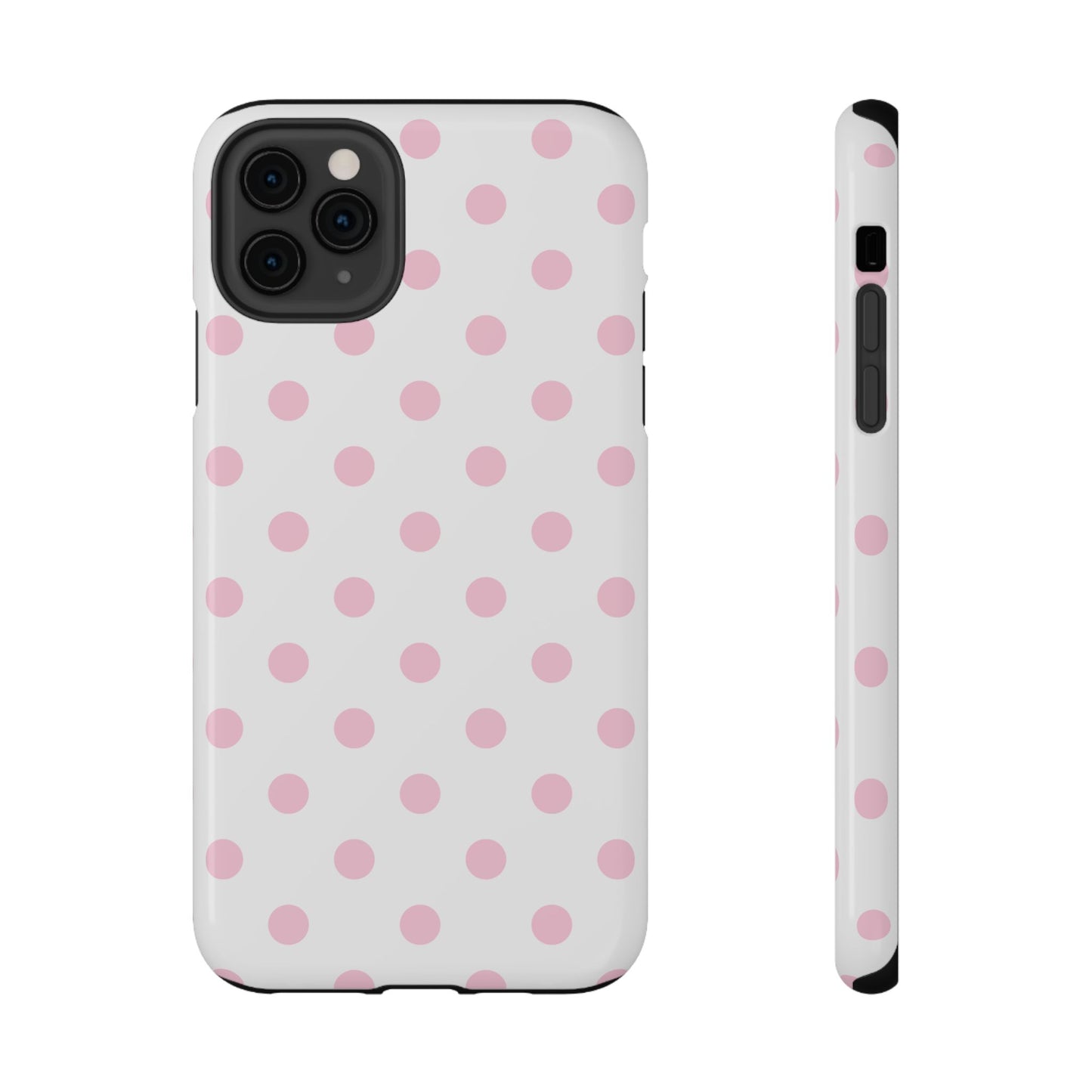 Black Polka Dots iPhone Case