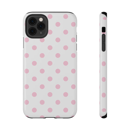 Black Polka Dots iPhone Case