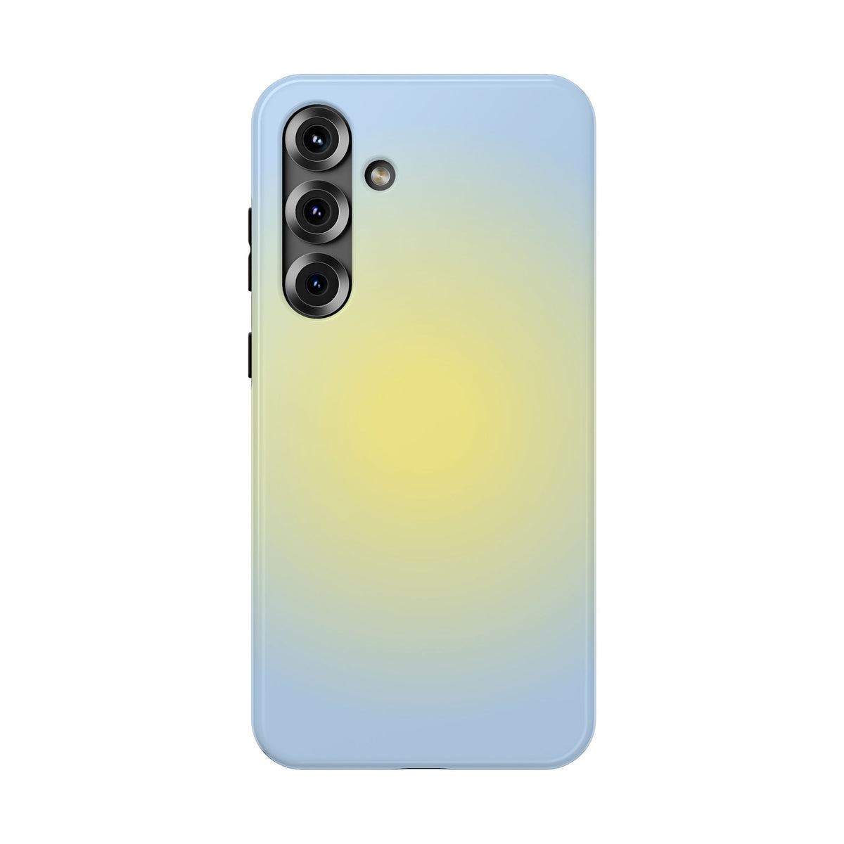 Yellow & Blue Aura Samsung Case