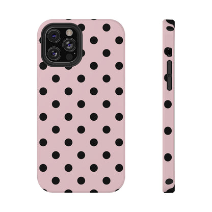 Pink Polka Dots iPhone Case