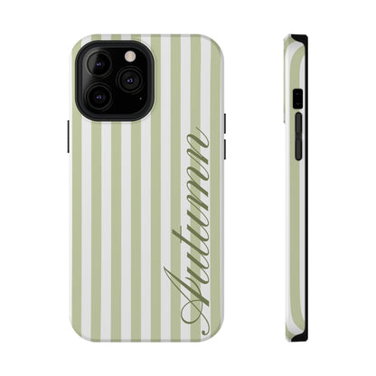 Personalized Green Beau iPhone Case