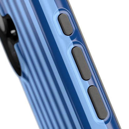 Blueberry Stripes iPhone Case