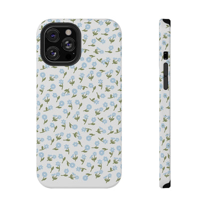 Blue Bloom iPhone Case