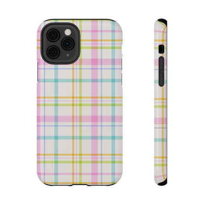 Sweetheart Plaid iPhone Case