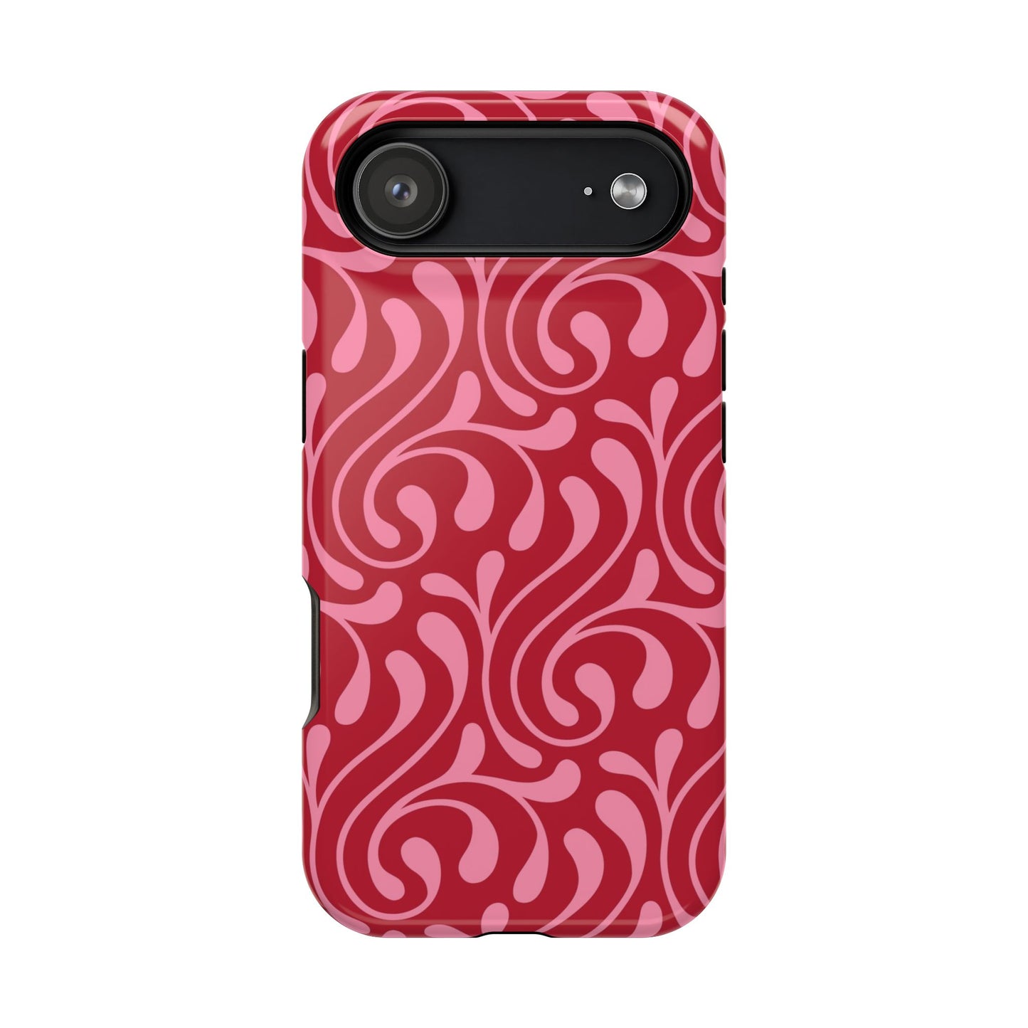 Cherry Paisley iPhone Case
