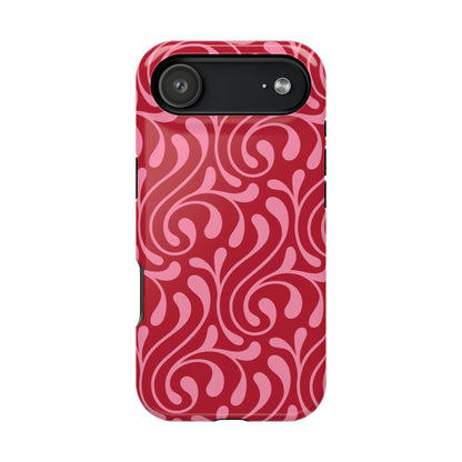 Cherry Paisley iPhone Case