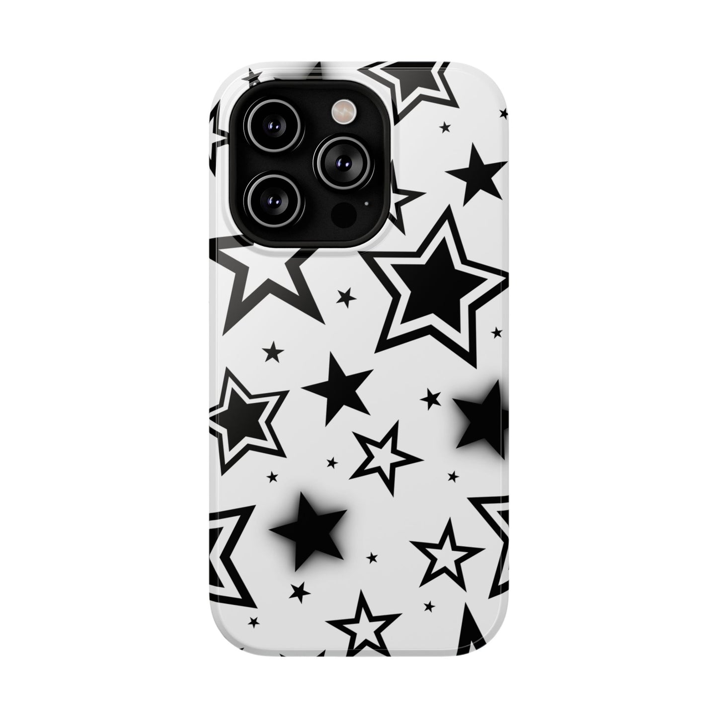 White Stardust iPhone Case
