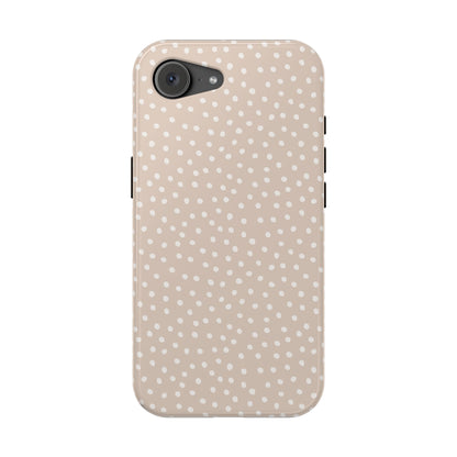 Vanilla Dots iPhone Case