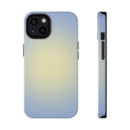 Blue & Yellow Aura iPhone Case