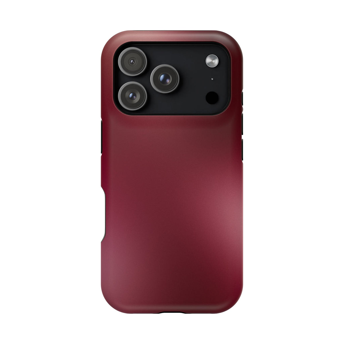 Burgundy Aura iPhone Case