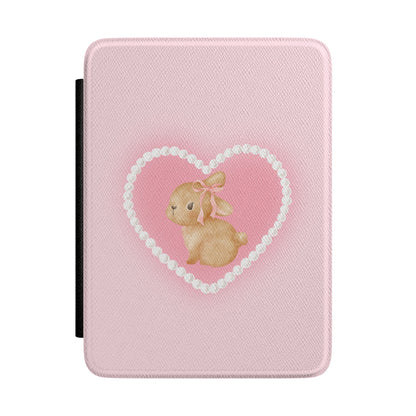 Heart Bunny Kindle Case