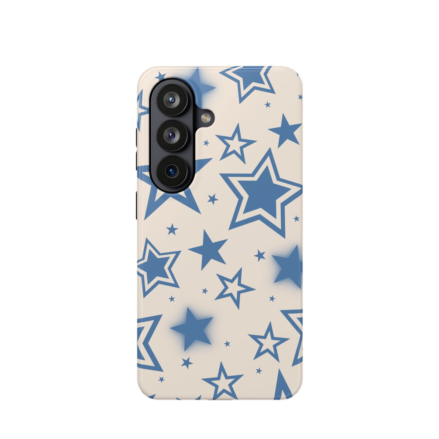 Beige & Blue Stardust Samsung Case