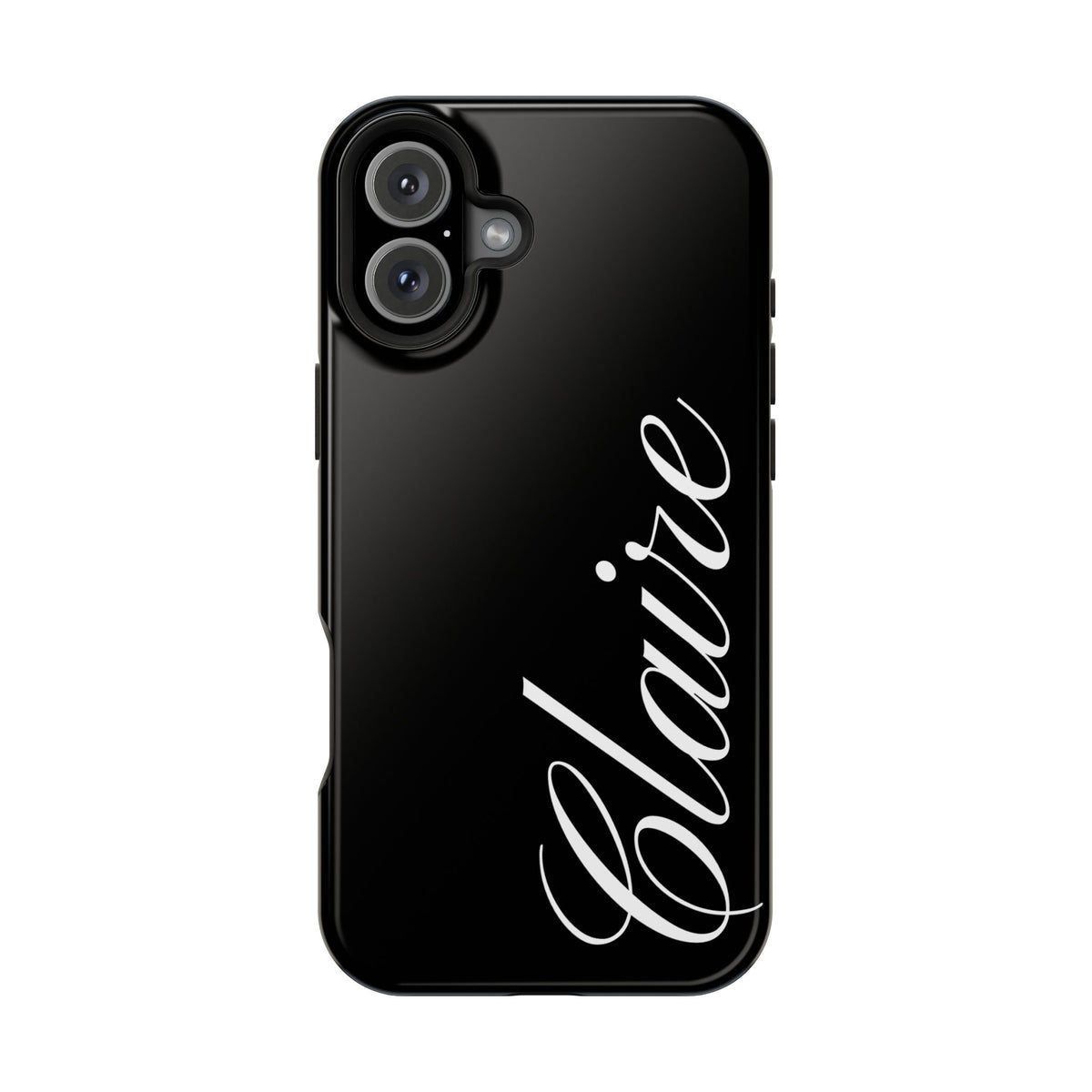 Custom Black iPhone Case