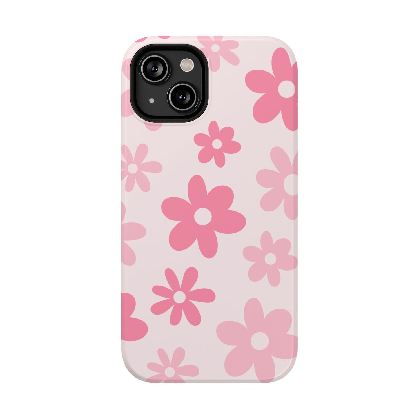 Pink Flower Power iPhone Case