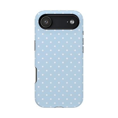 Blue Candy Mini Dots iPhone Case