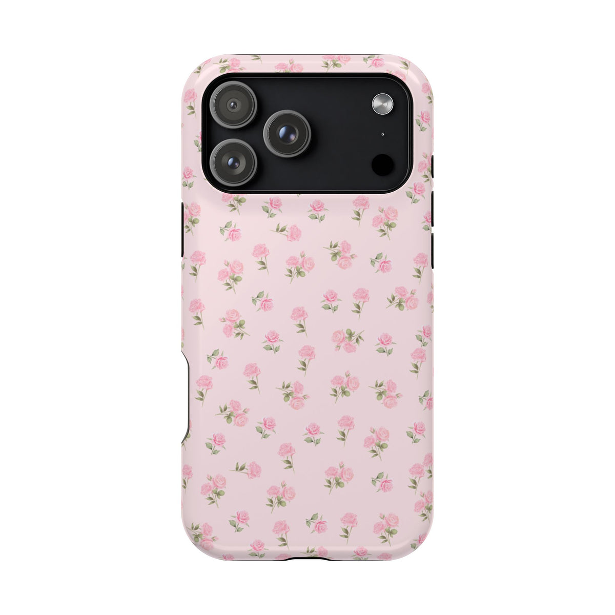 Pink Ditsy Roses iPhone Case from Stella Cases