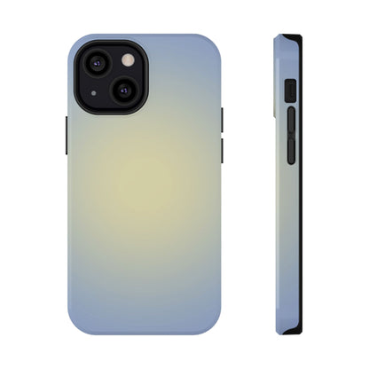 Blue & Yellow Aura iPhone Case