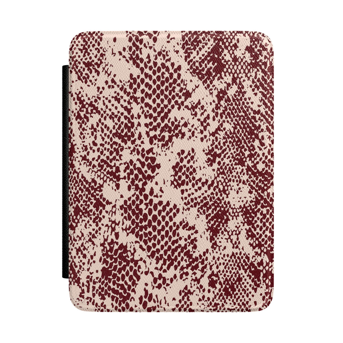 Burgundy Snake Kindle Case