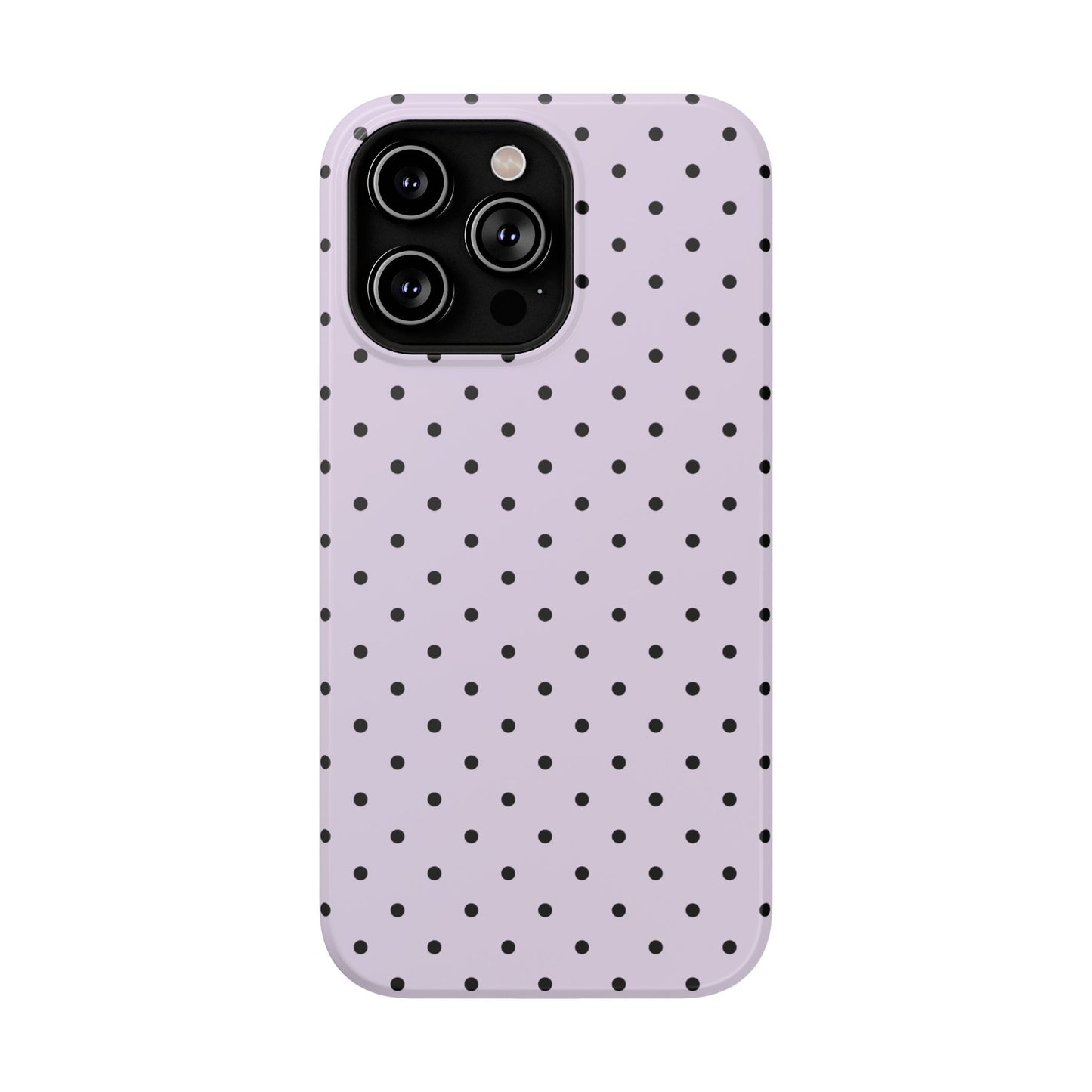 Lilac Mini Dots iPhone Case