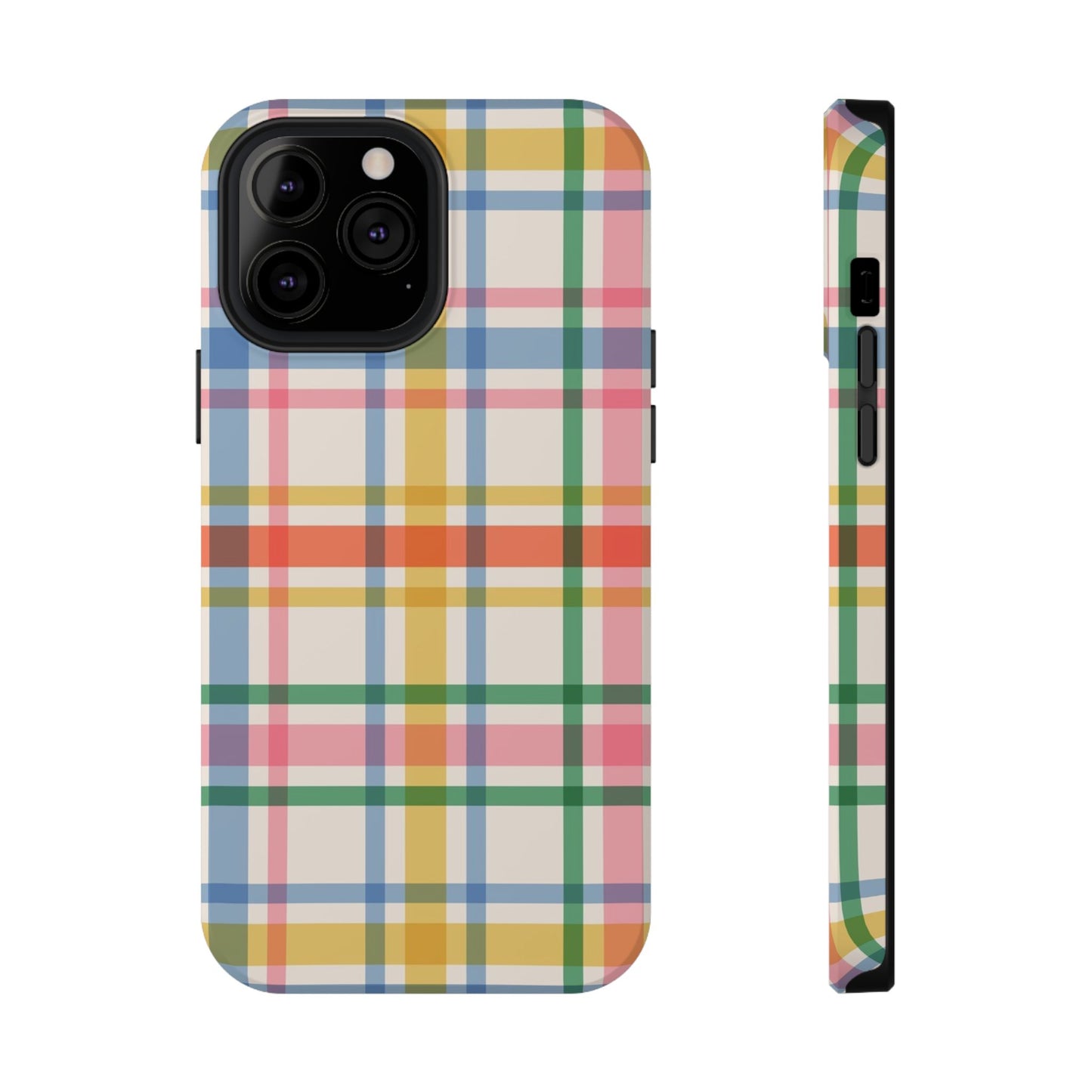 Retro Plaid iPhone Case