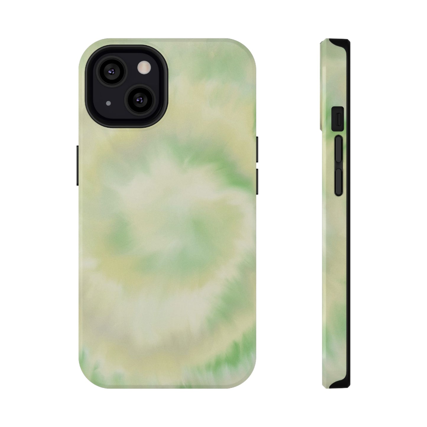 Lime Tie Dye iPhone Case
