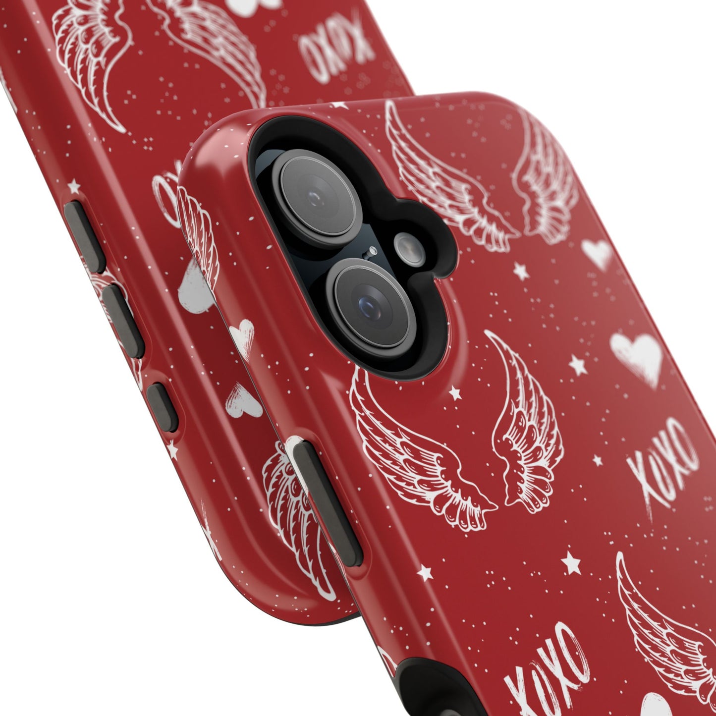 Y2K Red Angels iPhone Case