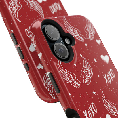 Y2K Red Angels iPhone Case