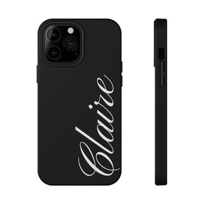 Custom Black iPhone Case