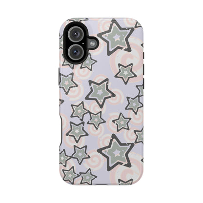 Y2K Gray Star iPhone Case