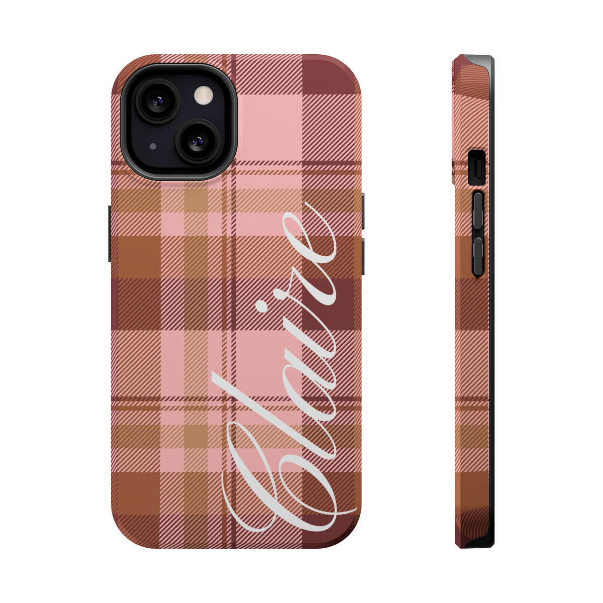 Custom Honey Plaid iPhone Case