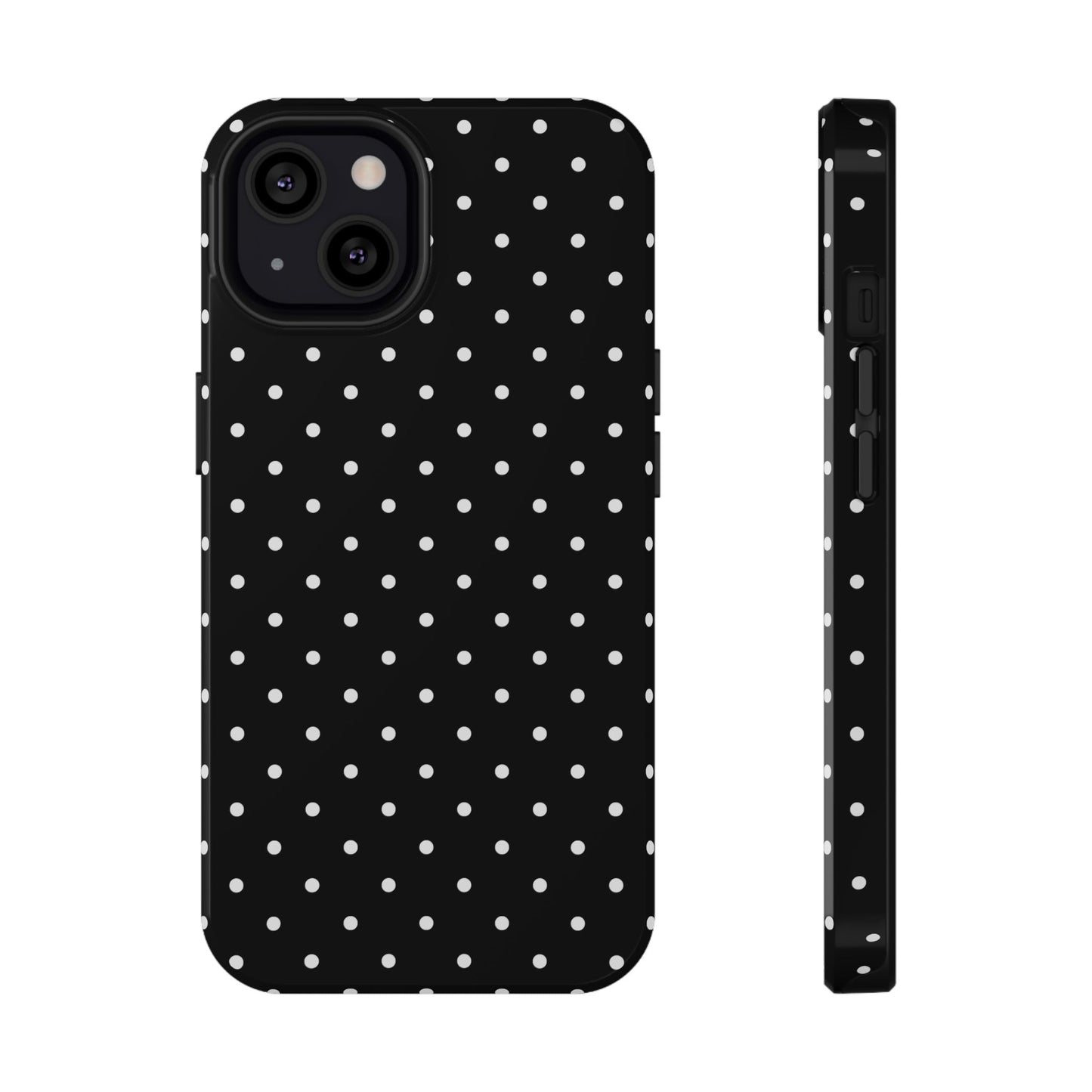 White Mini Dots iPhone Case