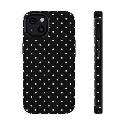 White Mini Dots iPhone Case