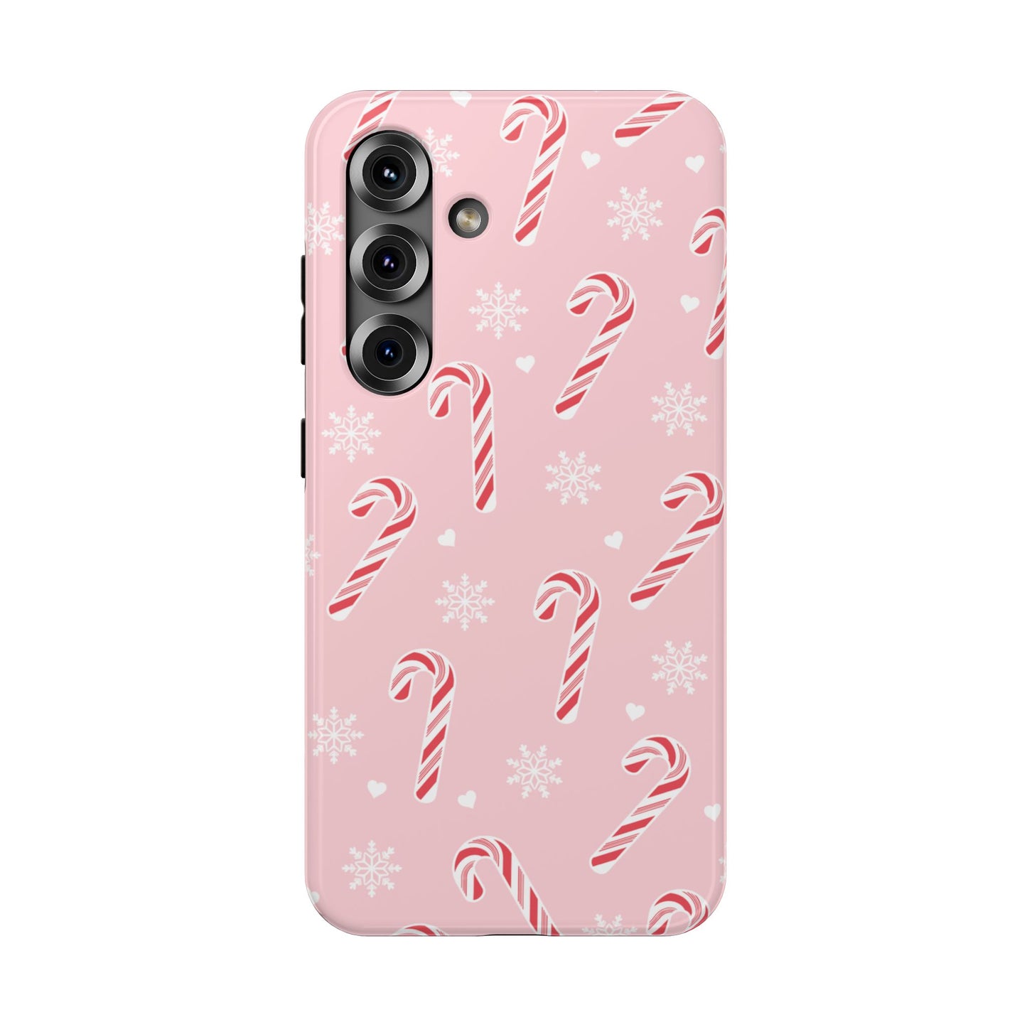Peppermint Snowflakes Samsung Case
