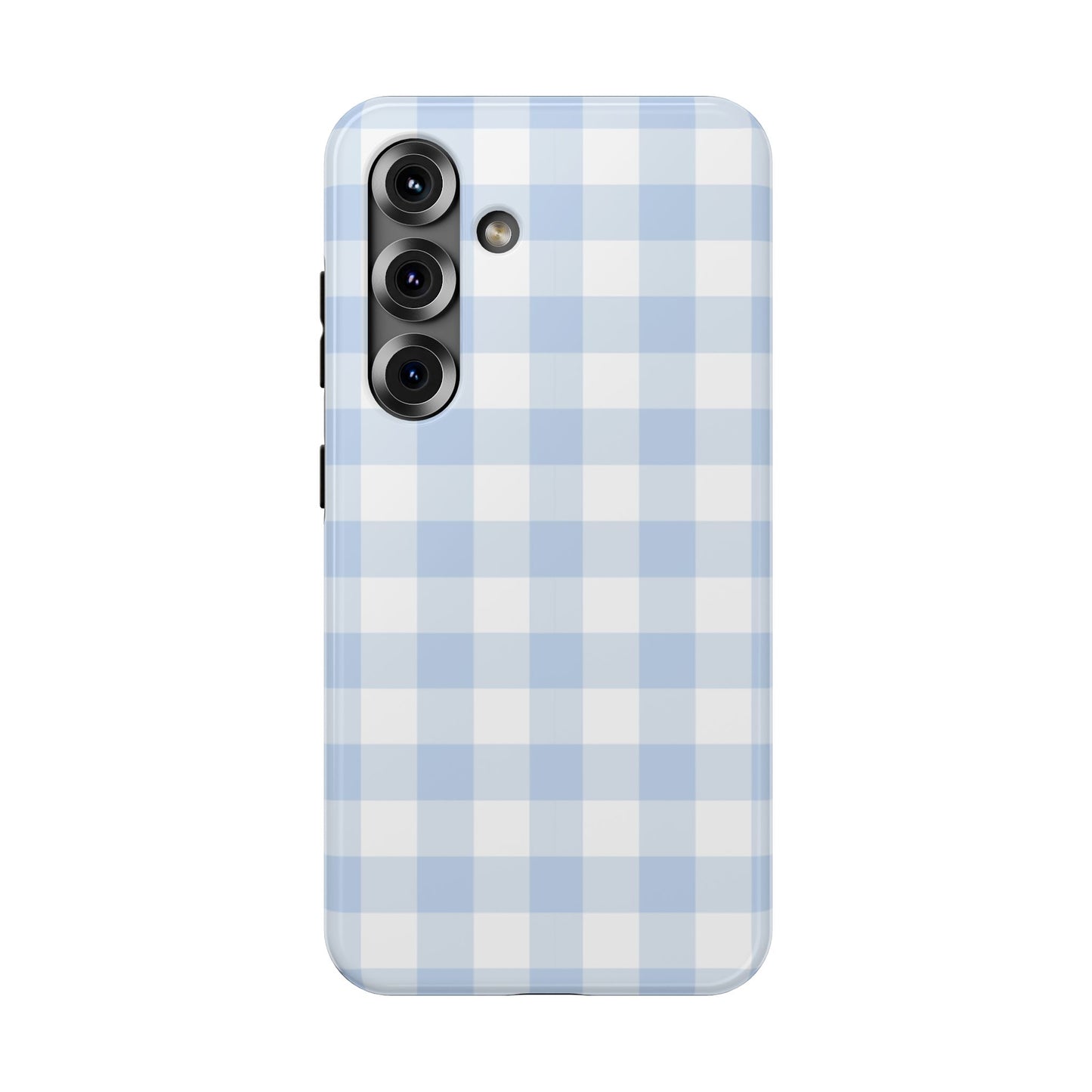 Blue Gingham Samsung Case