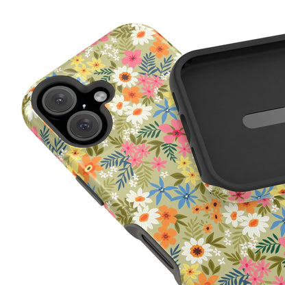 Colorful Posies iPhone Case