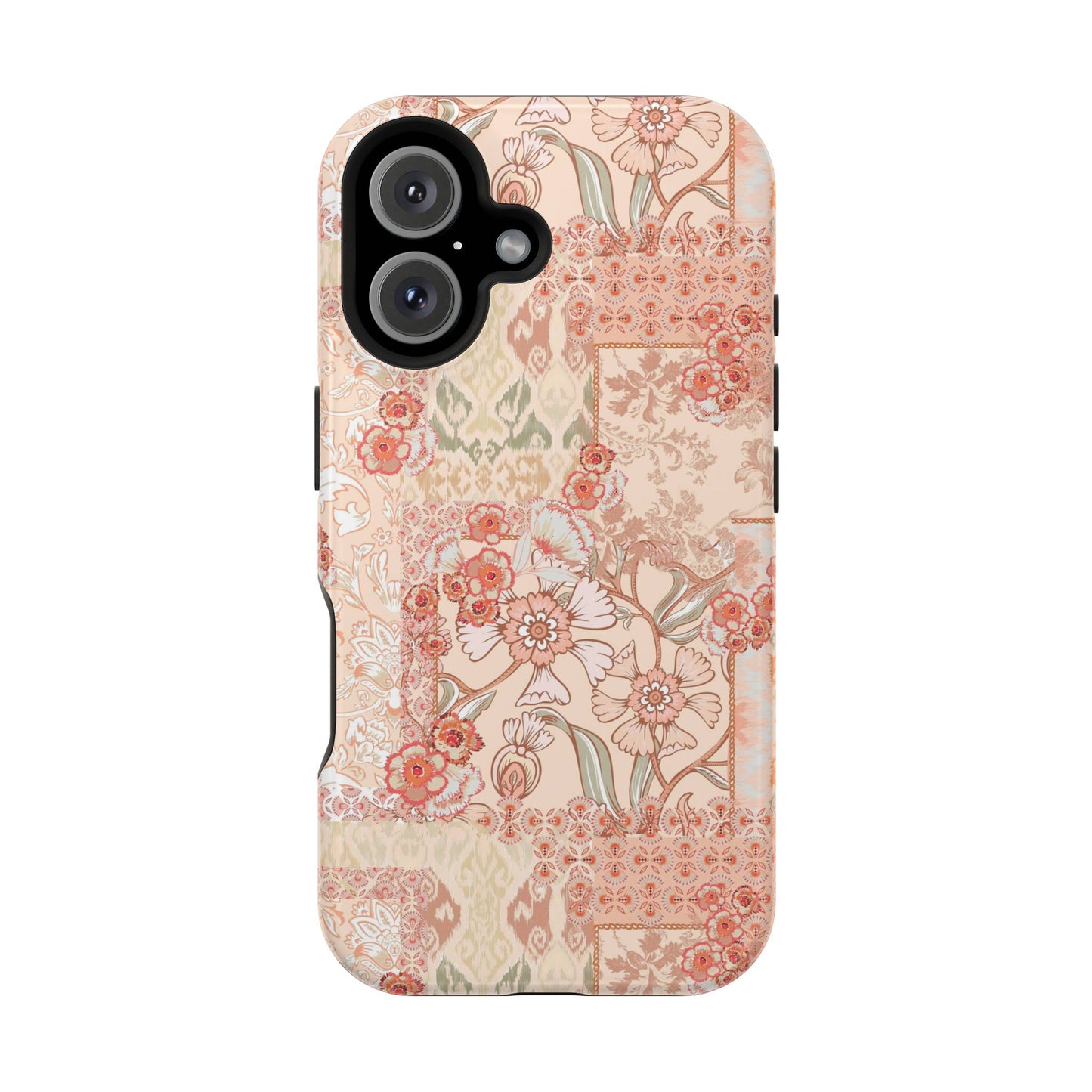 Peachy Paisley iPhone Case