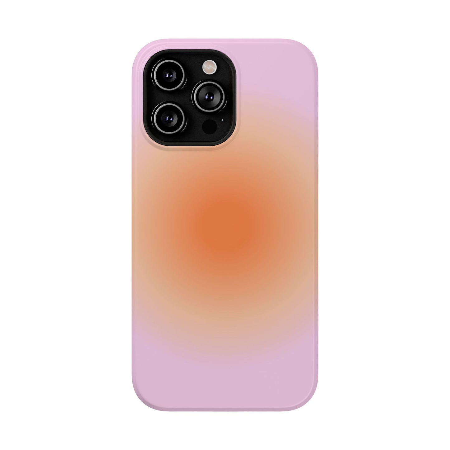 Orange & Purple Aura iPhone Case
