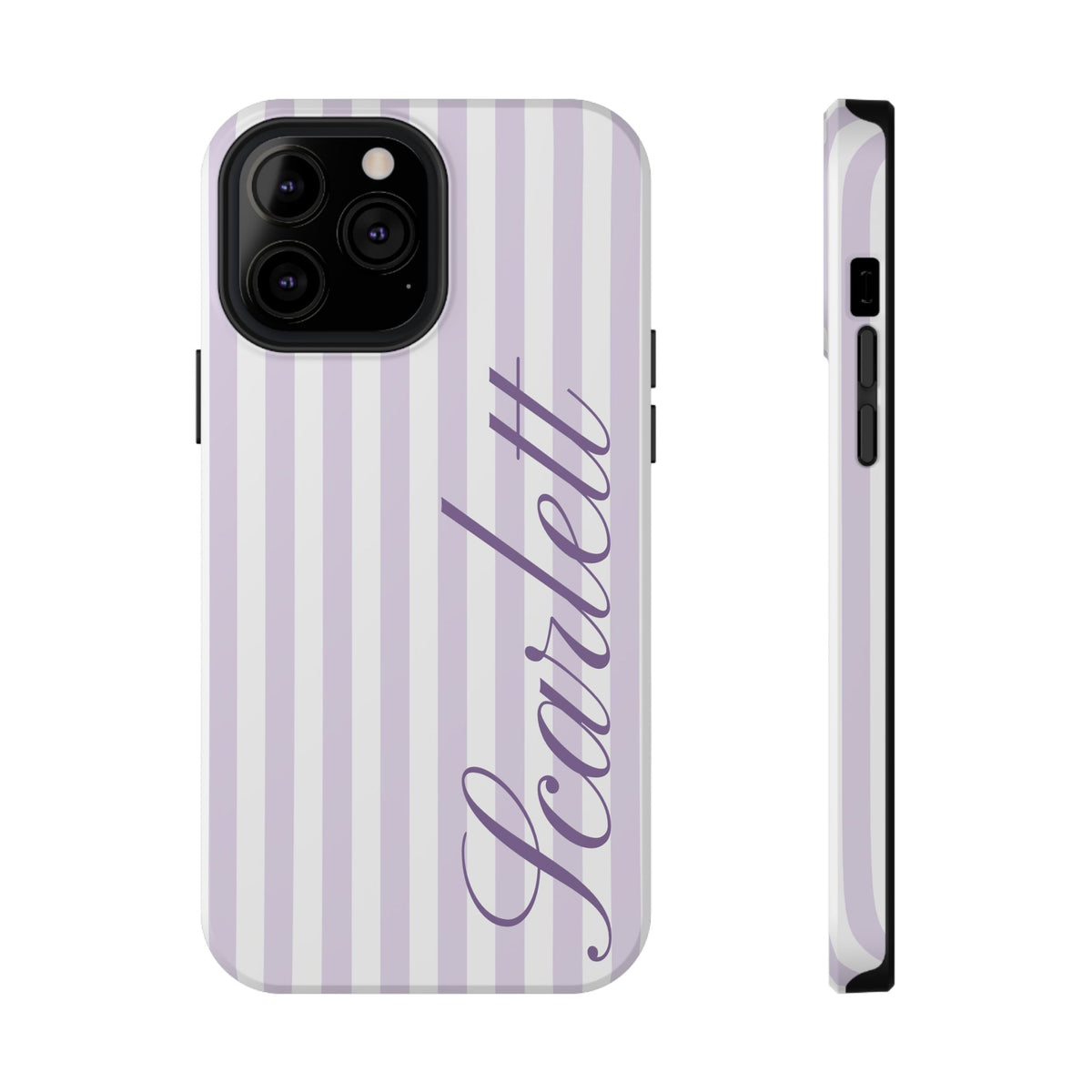 Personalized Lilac Beau iPhone Case
