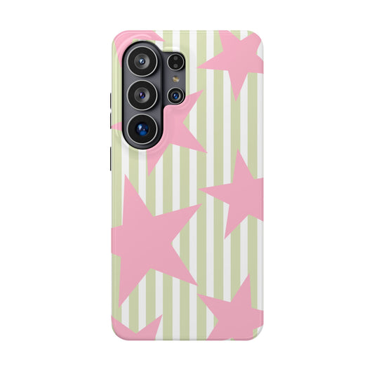 Pink Matcha Star Samsung Case