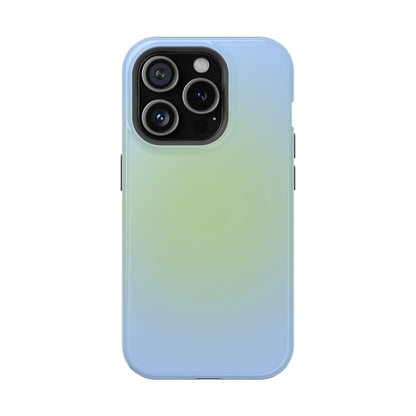 Blue & Green Aura iPhone Case