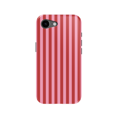Cherry Blush Stripes iPhone Case from Stella Cases